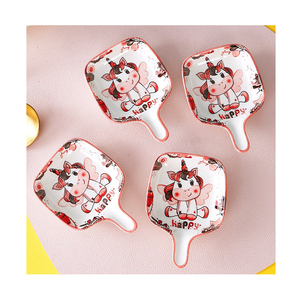 Vajilla de dibujos animados con corazón para niños, cuencos y platos creativos para el hogar, nuevo diseño - Product Image 5