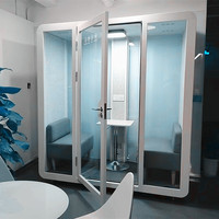 1 personne salle insonorisée studio cabine d'enregistrement vocal cabine de silence cabines insonorisées portables