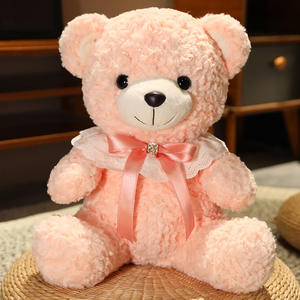 Kawaii orso colorato peluche farciti farciti papillon <span class=keywords><strong>orsacchiotto</strong></span> peluche peluche rosa marrone <span class=keywords><strong>orsacchiotto</strong></span> regali di san valentino - Product Image 6