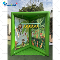 Jeu interactif gonflable de capture de bananes pour location événementielle de qualité commerciale