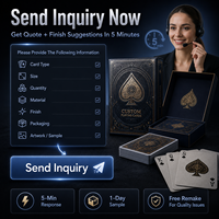 Fabricant de jeux de cartes personnalisés OEM ODM, impression de jeux de cartes de poker, de tarot et de cartes à collectionner pour les partenaires de Universal Studios