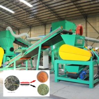 Machine de granulation de fil de cuivre pour le recyclage des câbles usagés, la séparation du cuivre et la récupération des métaux