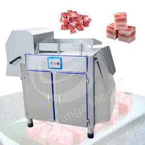 ORME automatico pesce congelato pepita di maiale Trotter macchina per tagliare i dadi di carne/taglierina per petto di pollo