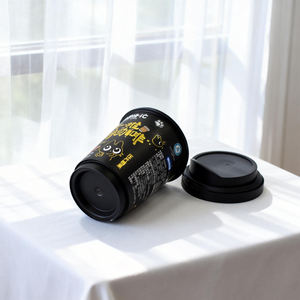 Vasos de Plástico PP Rígido Esmerilado Personalizados al por Mayor con Logotipo, <span class=keywords><strong>para</strong></span> Smoothies, Matcha, Café y Bebidas, con Tapas - Product Image 6