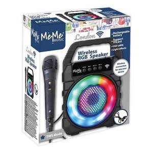 Set karaoke LONDON Tws (Ricaricabile) Black 612510 <b>Bluetooth</b> USB, Card Reader - Product Image 2