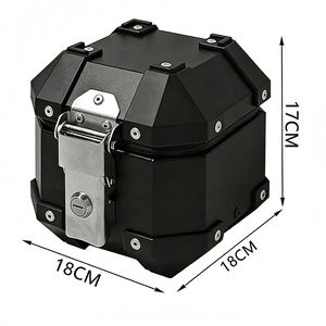 Boîte à bagages arrière universelle en aluminium imperméable pour <span class=keywords><strong>moto</strong></span>, maxi-scooter, boîte à bagages arrière pour <span class=keywords><strong>moto</strong></span>, <span class=keywords><strong>top</strong></span> <span class=keywords><strong>case</strong></span> pour <span class=keywords><strong>moto</strong></span> - Product Image 2