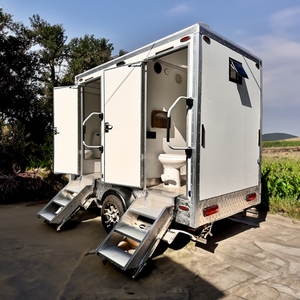 Baños Portátiles de Plástico para Campamento, Remolque de Baños Móviles, Inodoros Portátiles 2025 - Product Image 1