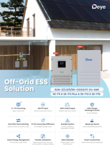 อินเวอร์เตอร์แบบออฟกริด Deye รุ่น SUN-3/3.6/5/6K-OG02LP1-EU-AM1 3kw 3.6kw 5kw 6kw เฟสเดียว IP65 48V 24V อินเวอร์เตอร์พลังงานแสงอาทิตย์แบบออฟกริด - Product Image 6