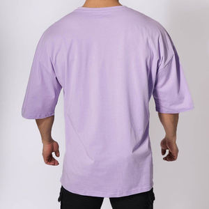 เสื้อยืดสตรีทแวร์ 220gsm ทรงดรอปไหล่ แบบเรียบ ปักโลโก้ได้ ทรงโอเวอร์ไซส์ สไตล์ลำลอง เนื้อผ้าหนา 100% คอตตอน ทรงบ็อกซี่ เสื้อยืดเปล่า - Product Image 2