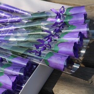 Conjunto <span class=keywords><strong>de</strong></span> regalo <span class=keywords><strong>de</strong></span> flores barato al por mayor, regalo del Día <span class=keywords><strong>de</strong></span> <span class=keywords><strong>la</strong></span> <span class=keywords><strong>madre</strong></span>, flor <span class=keywords><strong>de</strong></span> jabón rosa - Product Image 4