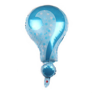 Globo Redondo <span class=keywords><strong>de</strong></span> Aluminio con Signo <span class=keywords><strong>de</strong></span> Interrogación para Revelación <span class=keywords><strong>de</strong></span> Género - Decoración Ecológica para Fiestas <span class=keywords><strong>de</strong></span> Cumpleaños Infantiles con Impresión en Serigrafía <span class=keywords><strong>de</strong></span> 6 Colores - Product Image 5