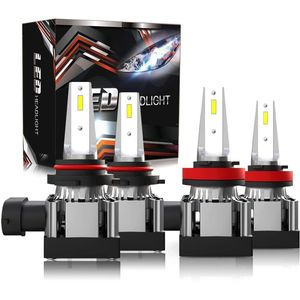 DB 9012-9005/HB3-H11/H8/H9 9006/HB4 H7 Haut/Bas Faisceau Combo LED Phares Ampoules 12000 Lumens 6000K Xenon Blanc pour Mondeo X6 - Product Image 1