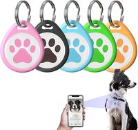 Anpassbare hochwertige RFID-Haustier marke mit programmier barem QR-Code-Halsband 13,56 MHz Hunde-ID, Verlust prävention und Tier-ID