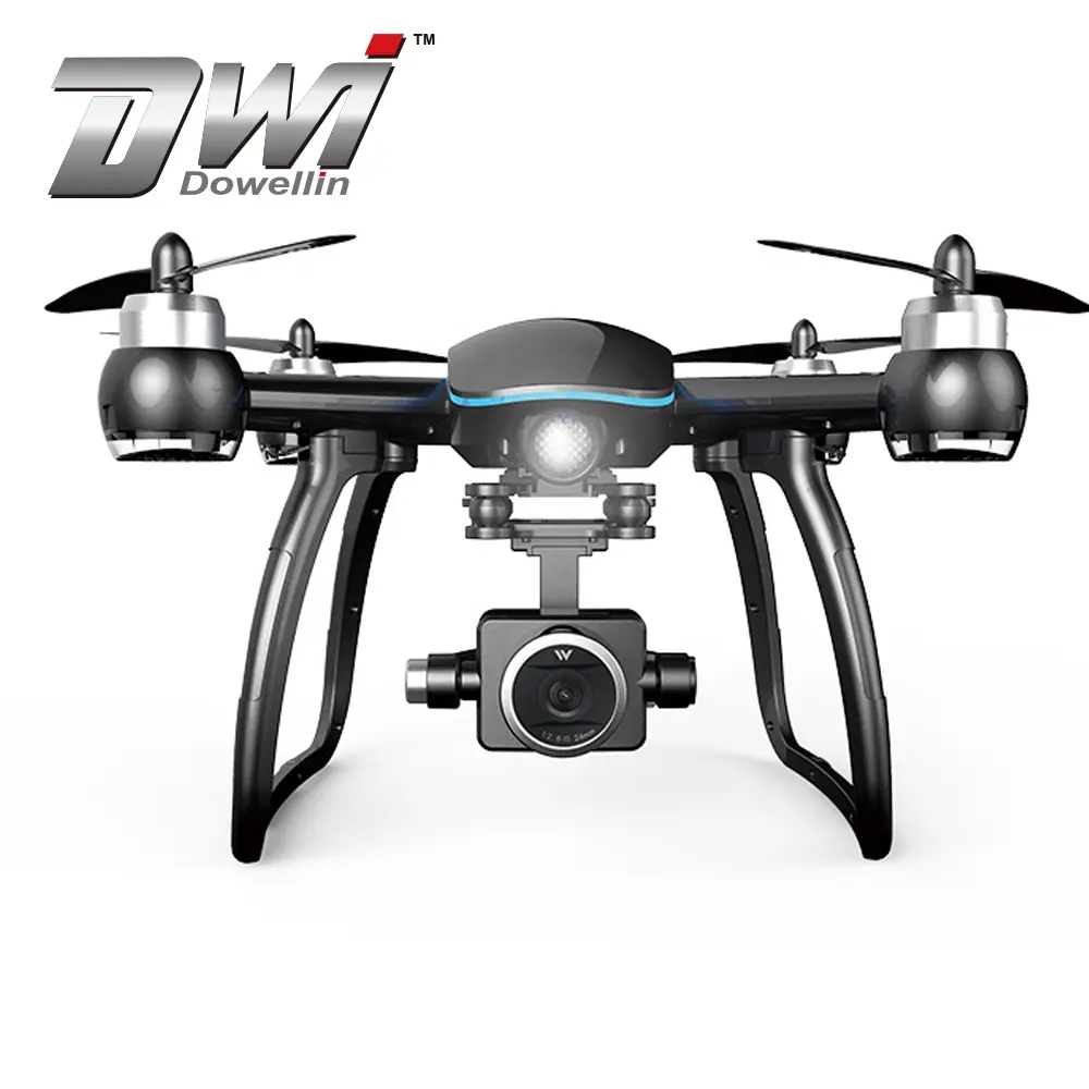 DWI Dowellin Wifi Brushless Dual GPS Professional Selfie Drone with Camera 4K