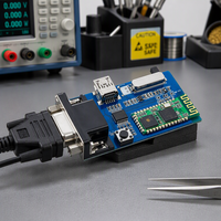 Module de port série Bluetooth BC-04, carte de démonstration, module de transmission de données RS232, DC 5V