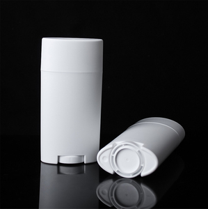 2.5 Oz 75Ml Matte Trắng PP Hình Bầu Dục <span class=keywords><strong>Twist</strong></span> Balm Container Rỗng Dưới Cho Chăm Sóc Da Huyết Thanh Nước Hoa Kem Chống Nắng Kem Dưỡng Da Rắn Làm Đầy - Product Image 2