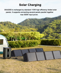High Capacity 2000W <b>Portable</b> Power Station 2515Wh 220V 110V 2000W <b>Portable</b> Power Station With Solar - Product Image 6