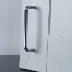 プロのモダンなバスルームドアハンドル固体ステンレス鋼食器棚家具ドアハンドル - Product Image 1