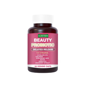 Oem Odm Beauty Probiotiques Capsules avec Collagène Acide Hyaluronique Biotine pour une peau éclatante, Cheveux Ongles Soutien Immunitaire Digestif - Product Image 1