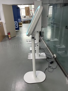 2023 New Salsa hình bầu dục vuông faceplate Photo Booth gian hàng kiosk photobooth vỏ 10.2 10.5 10.9 11 12.9 inch iPad Photo Booth máy - Product Image 3