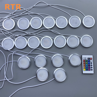 Base lumineuse LED avec télécommande IR pour kit de lampe LED Bambu Lab 001Bambulab, matériel DIY pour impression 3D, modèle A1mini/P1S/P1P/X1C, pièce Makerworld