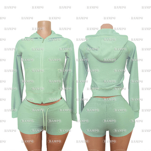 Set da <span class=keywords><strong>donna</strong></span> <span class=keywords><strong>con</strong></span> trama Waffle a righe top <span class=keywords><strong>con</strong></span> <span class=keywords><strong>cappuccio</strong></span> + pantaloni svasati completi 2024 autunno Casual Street cattivo 2 pezzi - Product Image 5