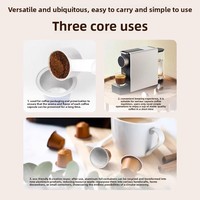 Capsules de café vides en aluminium jetables, écologiques, personnalisées, de 15 ml, calibre 37 mm, avec couvercle, en gros, de la marque Bambus