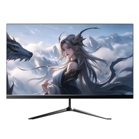 Moniteur de jeu pour ordinateur de bureau 27 pouces FHD sans cadre, super fin, 5 ms IPS, 75 Hz, moniteur LCD de jeu 24 pouces