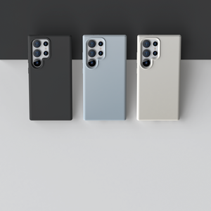 เคสโทรศัพท์กันกระแทกยางซิลิโคนเหลวสำหรับ <span class=keywords><strong>Samsung</strong></span> S24อัลตร้าโลโก้ที่กำหนดเอง - Product Image 2