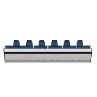 Kehua Fuwei Routage de câbles intégré personnalisable Matériaux de haute qualité Command Center Desk Control Room Console