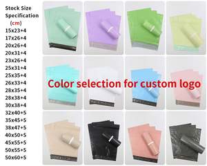 Heavy Duty Thick Compostable Poly Shipping Mailer Bag Manufacturer Custom logo Express Delivery Bag for T-shirt/hat Packaging - Product Image 4