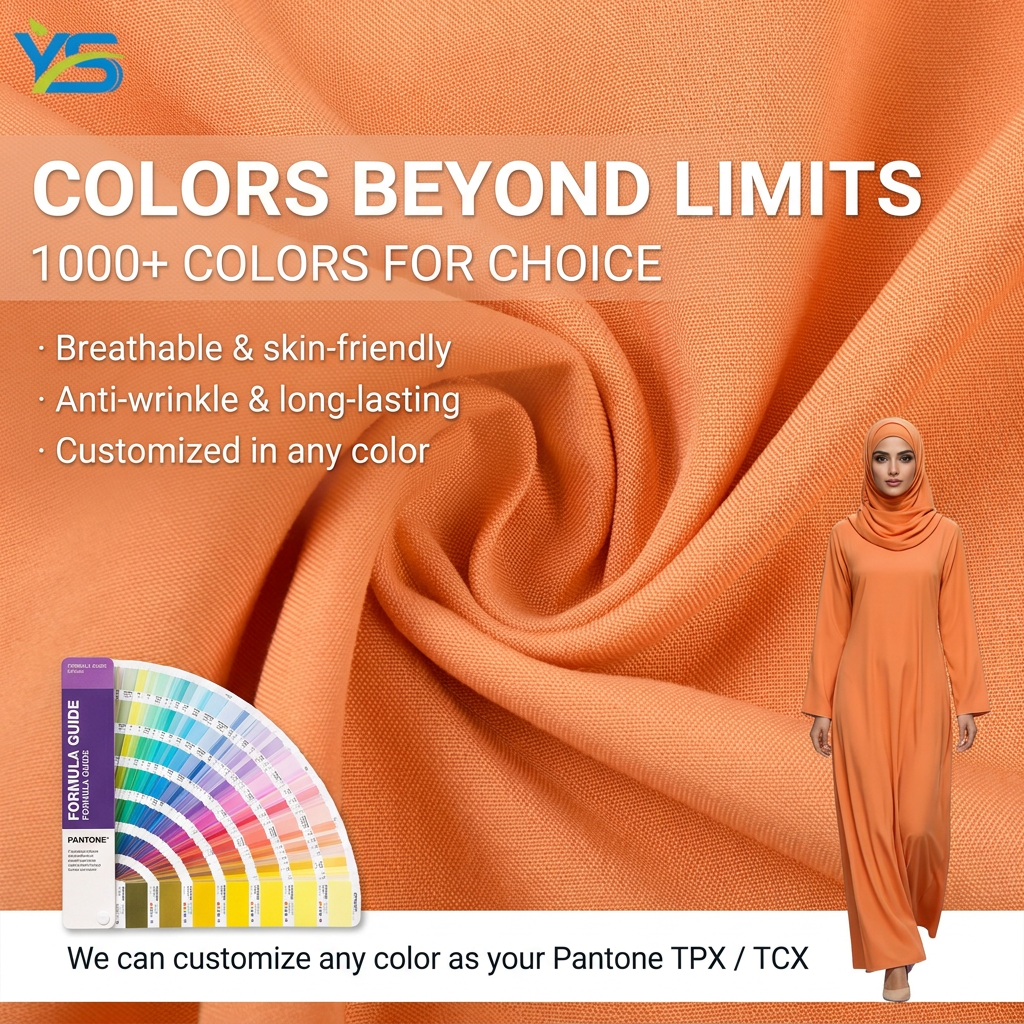 Color Custom Solid 100%Viscose Rayon Fabric Anti-static Rayon & Viscose & Modal Fabric Challis Fabric For Sleepwear