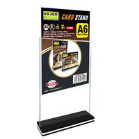 Support de carte A6 classique, directement de l'usine, avec base détachable, support de panneau de bienvenue A6