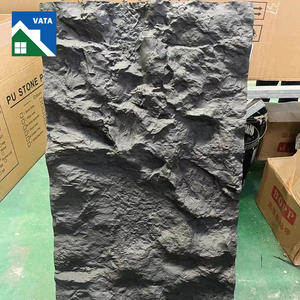 Panneau mural en <span class=keywords><strong>pierre</strong></span> de PU personnalisé imperméable à l'eau pour l'intérieur et l'extérieur recouvert de panneau de décoration 3D artificiel <span class=keywords><strong>pierre</strong></span> de culture en PU pour l'intérieur de la maison - Product Image 2