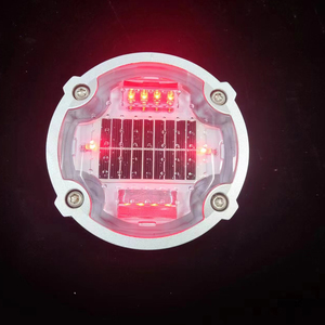 ไฟเตือนจราจรแบบฝัง LED 10 ดวง IP68 พลังงานแสงอาทิตย์ แสงสีขาวอุ่น มุมลำแสง 360 องศา ชาร์จไฟได้ พร้อมเซ็นเซอร์ตรวจจับแสง ประหยัดพลังงาน - Product Image 3