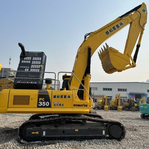 Prix bas – Excavatrice d'occasion Komatsu PC350, grande pelle hydraulique sur chenilles de 35 tonnes pour travaux lourds, composants essentiels du moteur - Product Image 2