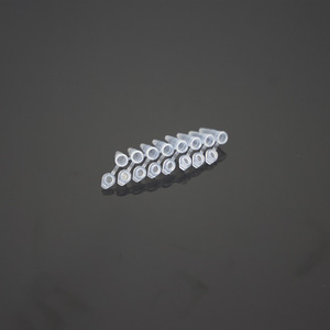 หลอด PCR ยี่ห้อ Yongyue ขนาด 0.2 มล. 8 หลอด พร้อมฝาปิดในตัว แบบใส ใช้แล้วทิ้ง วัสดุสิ้นเปลืองสำหรับห้องปฏิบัติการ - Product Image 4