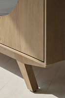 Moderno japonés granja país muebles de madera maciza vidrio aparador gabinete hogar comedor sala de estar apartamento uso