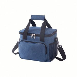 Grand sac isotherme réutilisable et étanche avec bandoulière réglable pour pique-nique, randonnée, cadeau - Product Image 4