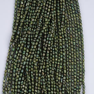 Promotion pour les perles de Zhuji, perles d'eau douce naturelles de 3-4 mm, trou latéral, double face, blanc/rose clair, pour collier DIY, accessoires de bijoux - Product Image 2