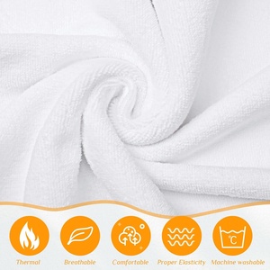 Custom Embroidery Logo Women's Microfiber <strong>Towel</strong> <strong>Wrap</strong> Soft Lightweight Shower <strong>Wrap</strong> Absorbent Spa Body <strong>Wrap</strong> Bath Robe <strong>with</strong> <strong>Velcro</strong> - Product Image 3