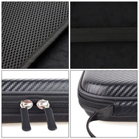 Étui pour raquette de tennis de table EVA, housse de protection rigide, sac de rangement portable de grande capacité pour poignée Shakehand et Penhold