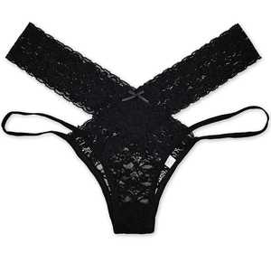 Biancheria intima da donna di <span class=keywords><strong>alta</strong></span> qualità a <span class=keywords><strong>vita</strong></span> bassa Sexy Tanga Hipster in <span class=keywords><strong>pizzo</strong></span> trasparente mutandine <span class=keywords><strong>perizoma</strong></span> da donna - Product Image 6