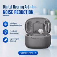JINGHAO OEM ODM Appareil auditif médical réglementaire rechargeable RIC OTC avec réduction de bruit IA pour personnes âgées ayant une perte auditive légère