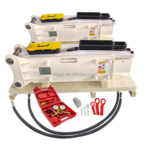 Hydraulische sloophamer met tandwielkast, motor en aandrijving voor graafmachine/kniklader/graafmachine met laadschop - Product Image 4