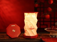 Lampe en papier pliable, lampe de bureau LED écologique, haut-parleur pour téléphone portable, salon, camping en plein air, haut-parleurs sans fil