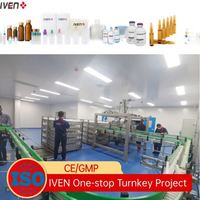 Usine clé en main certifiée GMP pour flacons/ampoules/sirops
