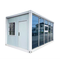 Salle d'activité de conteneur mobile en bois de qualité supérieure Maison de conteneur mobile pliable à assemblage rapide pour hôtels et appartements