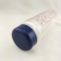 Pichet anti-fuite personnalisé avec logo, en PETG transparent, 350 ml/500 ml, écologique, compatible lave-vaisselle, avec filtre, pour thé et café