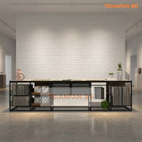 Présentoir multifonctionnel en métal robuste pour carreaux et pierres de quartz, support de rangement modulaire, table d'exposition d'échantillons de marbre